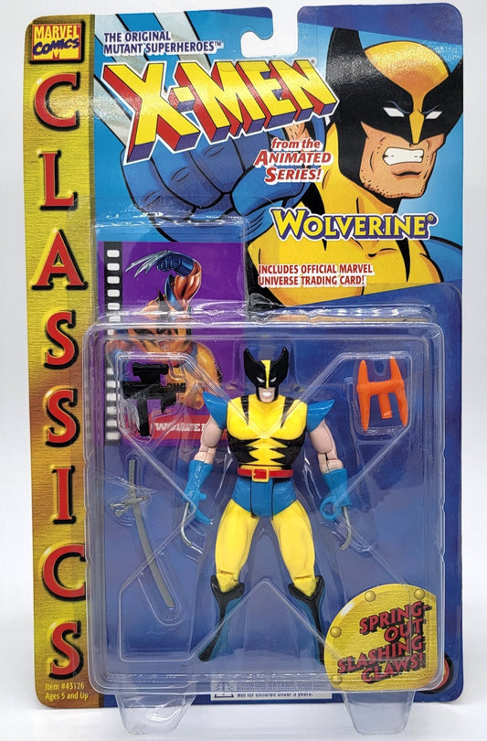 Toy Biz - Toy Biz | X-Men Classics -Wolverine 1995 | Vintage Action Figure - Marvel Trading card - Action Figures - Steady Bunny Shop