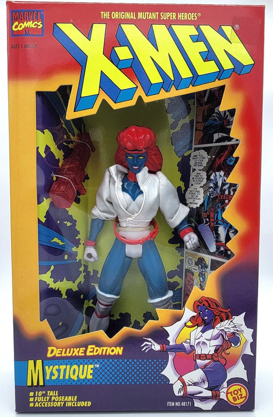 Toy Biz - Toy Biz | X-Men Deluxe Edition Mystique 10" 1996 | Vintage Marvel Action Figure - Action Figures - Steady Bunny Shop