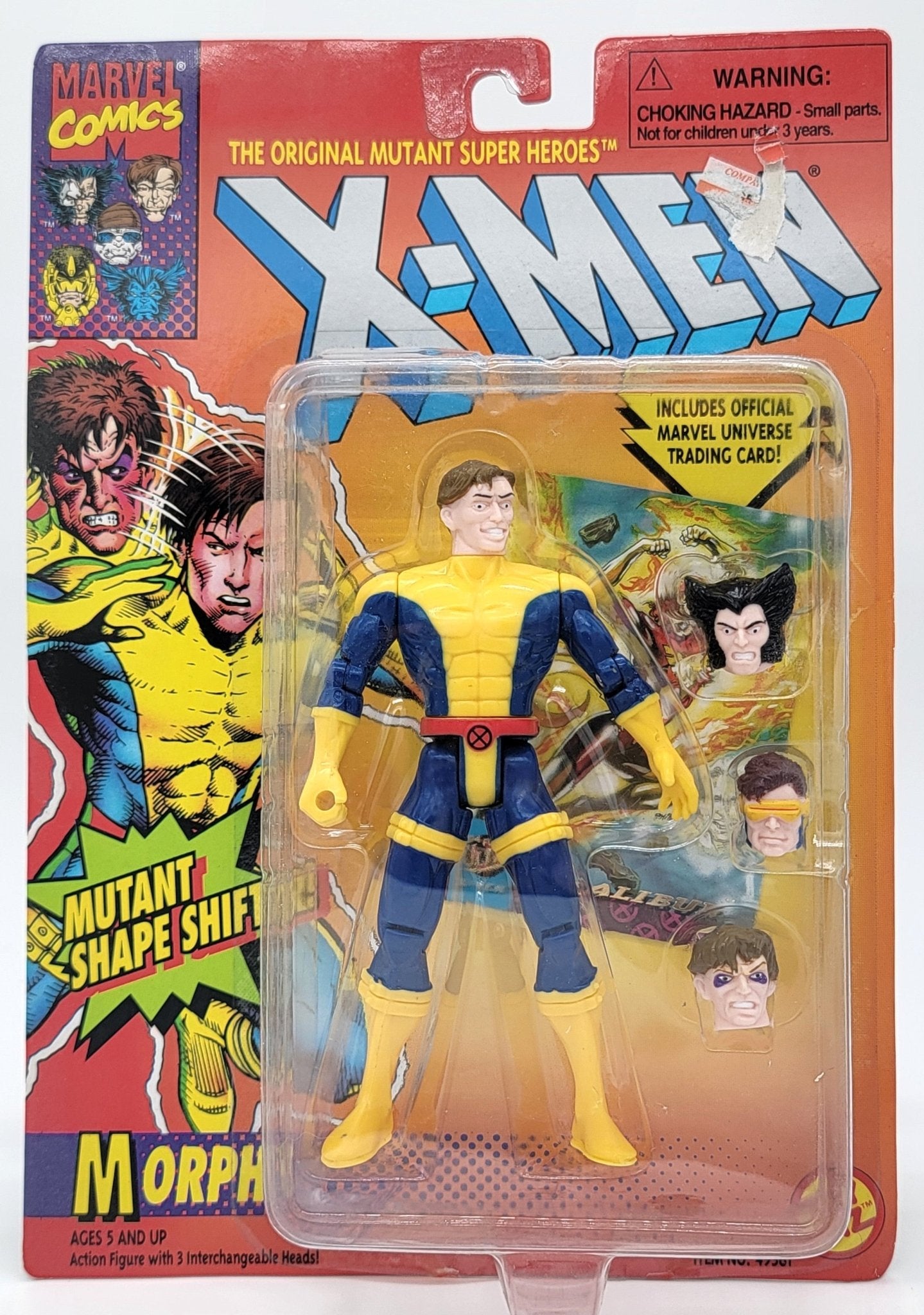 Toy Biz - Toy Biz | X-Men Morph 1996 with Trading Card | Vintage Marvel Action Figure - Action Figures - Steady Bunny Shop