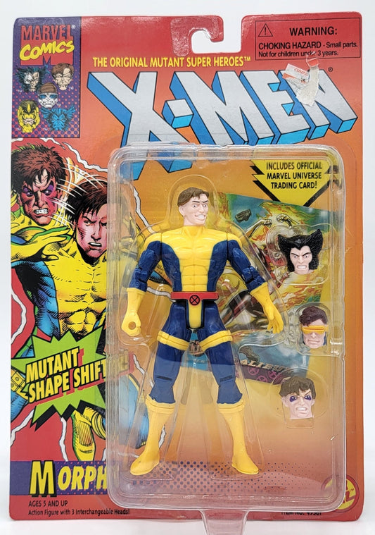 Toy Biz - Toy Biz | X-Men Morph 1996 with Trading Card | Vintage Marvel Action Figure - Action Figures - Steady Bunny Shop