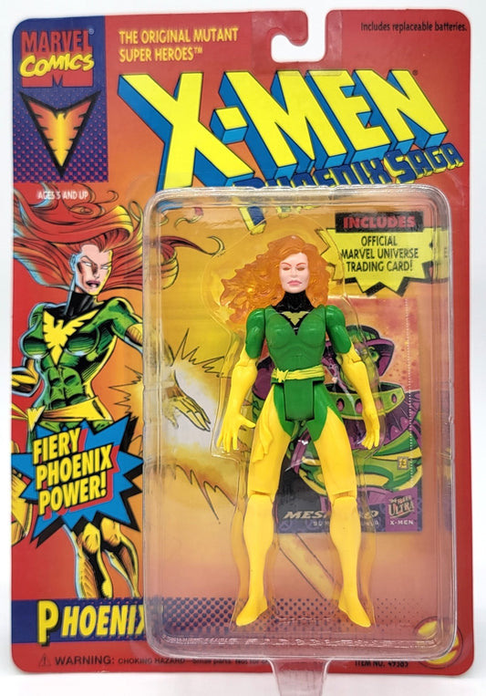 Toy Biz - Toy Biz | X-Men Phoenix Saga - Jean Gary Phoenix 1994 | Vintage Action Figure - with trading card - Action Figures - Steady Bunny Shop