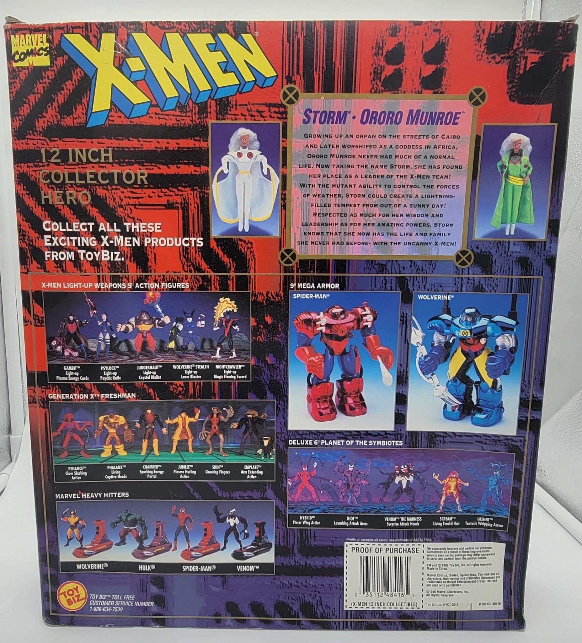 Toy Biz - Toy Biz | X-Men Special Collector's Edition - Storm 12" 1996 | Vintage Marvel Action Figure - Action Figures - Steady Bunny Shop