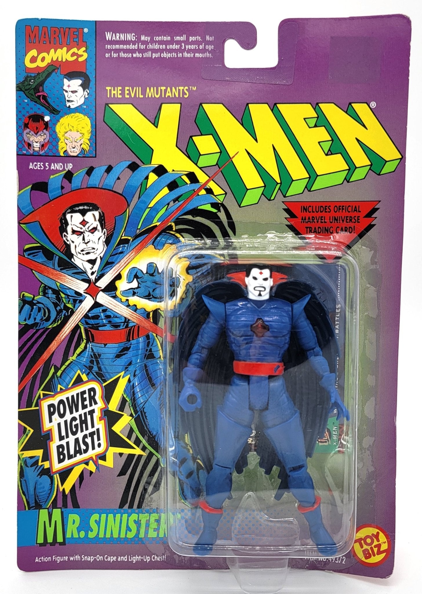 Toy Biz - Toy Biz | X-Mex Mr. Sinister | Vintage Action Figure - The Evil Mutants - Action Figures - Steady Bunny Shop