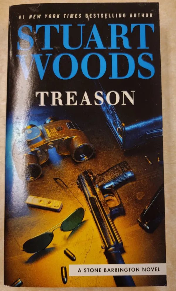 Steady Bunny Shop - Treason - Stuart Woods - Paperback Book - Steady Bunny Shop