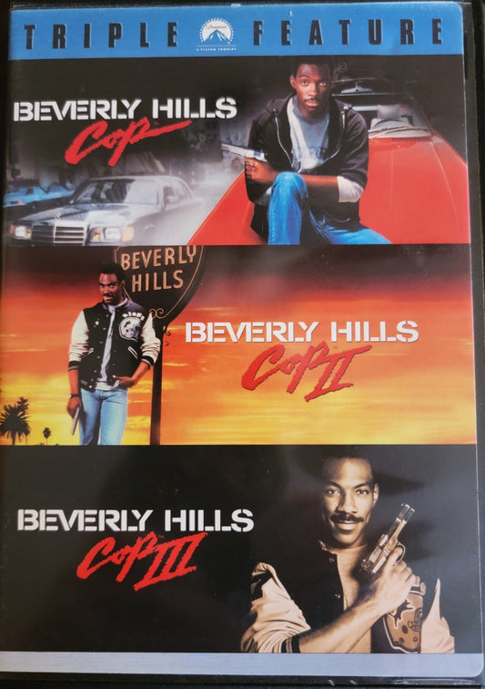 Paramount Pictures Home Entertainment - Triple Feature Beverly Hills Cop, Beverly Hills Cop II, & Beverly Hills Cop III | DVD | Widescreen - DVD - Steady Bunny Shop