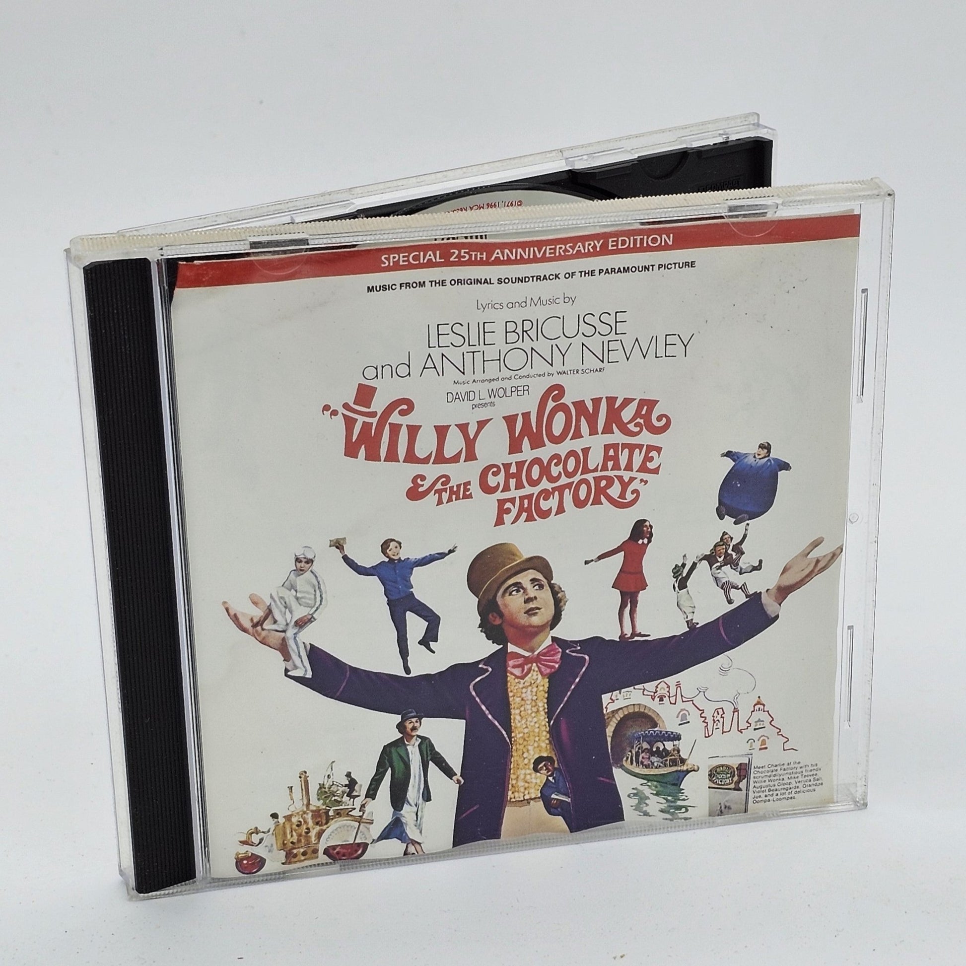 Hip-O Records - Willy Wonka & The Chocolate Factory | 25th Anniversary Original Soundtrack | CD - Compact Disc - Steady Bunny Shop