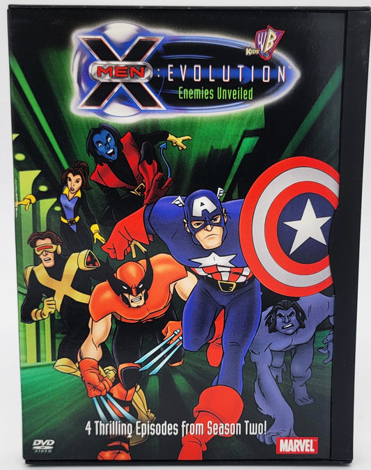 Warner Home Video - X-Men Evolution - Enemies Unveiled | DVD | 4 Thrilling Episodes from Season Two - DVD - Steady Bunny Shop