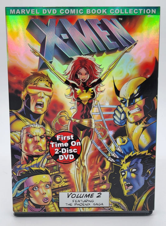 Marvel Studio - X-Men Volume 2 The Phoenix Saga |DVD Comic book Collection | DVD | Full Screen - DVD - Steady Bunny Shop