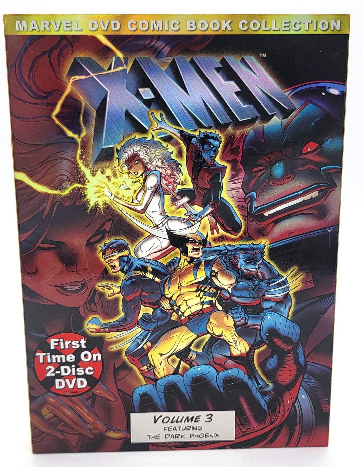 Marvel Studio - X-Men Volume 3 The Dark Phenix | DVD | Marvel DVD Comic Book Collection - Full Screen - DVD - Steady Bunny Shop